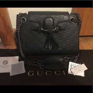 ❗️SOLD❗️Gucci Emily Guccissima Leather Small Bag